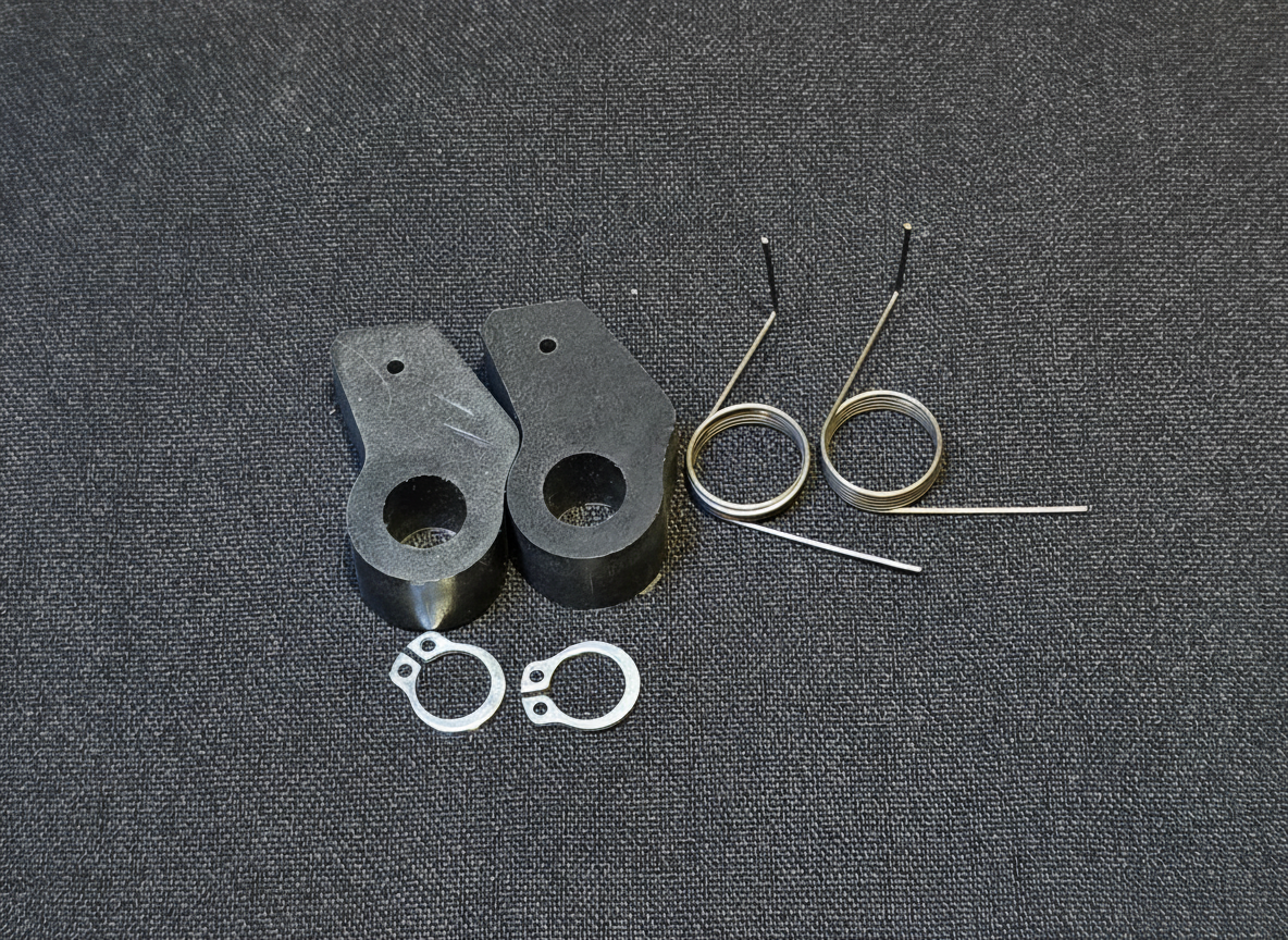 Flash starter engagement pawls set with torsion springs and circlips for HE Paramotors flash starter